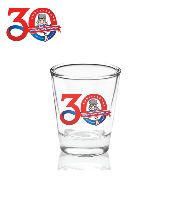 Bubba Gump | 30th Anniversary | Shot Glass