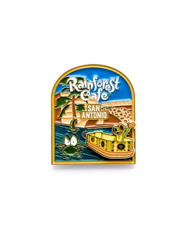 Rainforest Cafe | San Antonio | Enamel Magnet