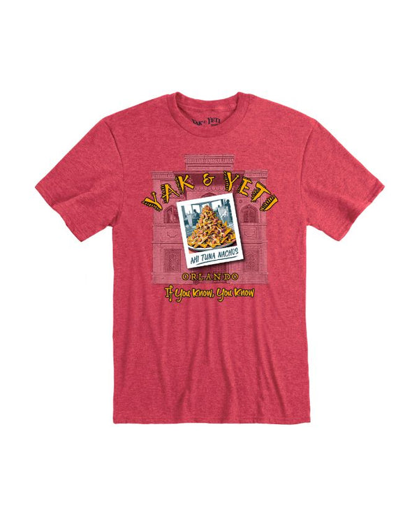 Yak & Yeti | Ahi Tuna Nachos | Adult Tee