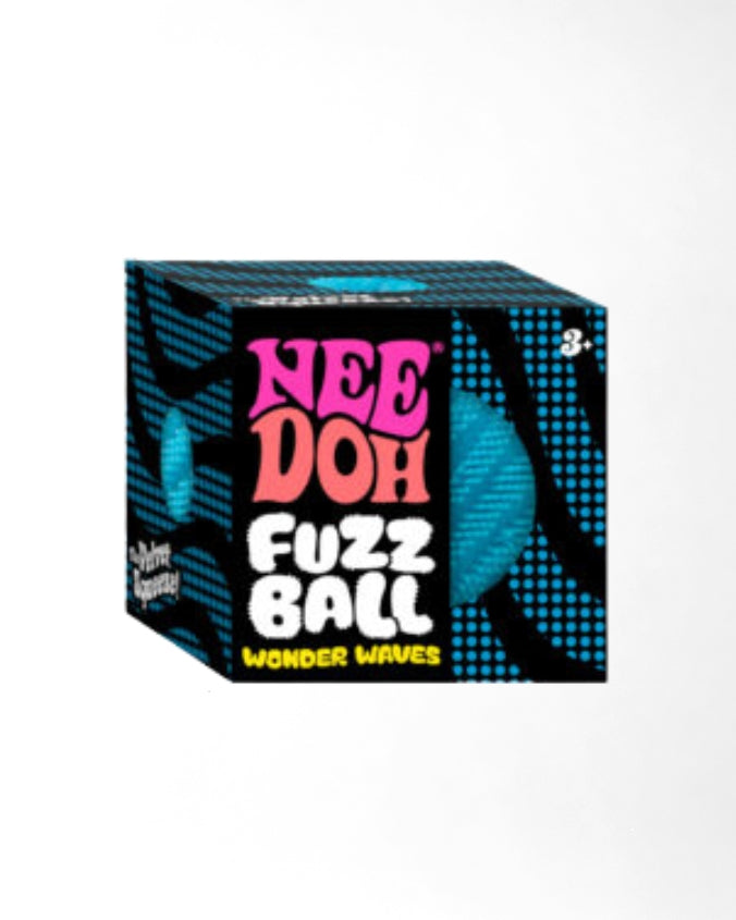 NEEDOH ® | FUZZ BALL WONDER WAVES| Sensory Squeeze Toy