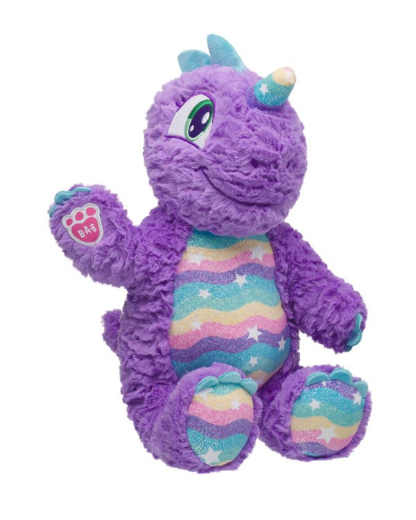PRE-ORDER | T-Rex Cafe | Purple Dinocorn | 16" Build-A-Dino Plush