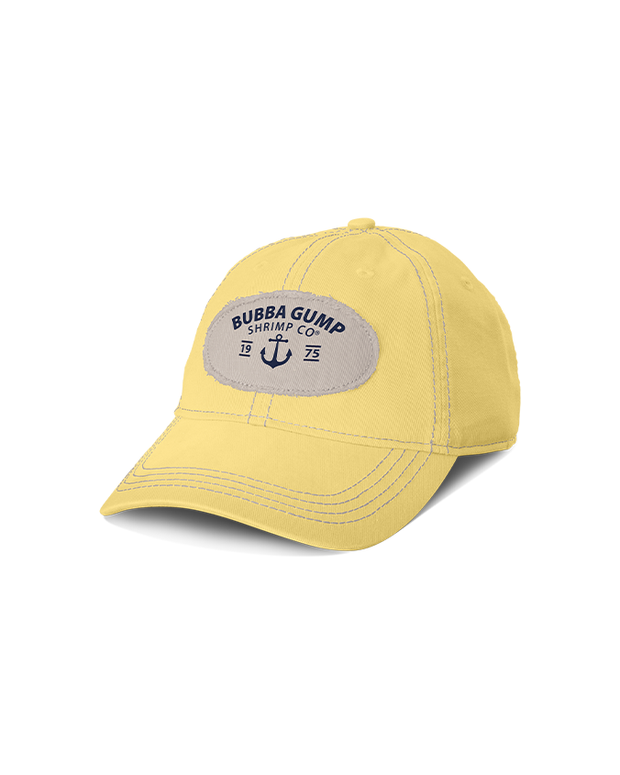 Bubba Gump | Anchor Patch | Yellow Adult Cap