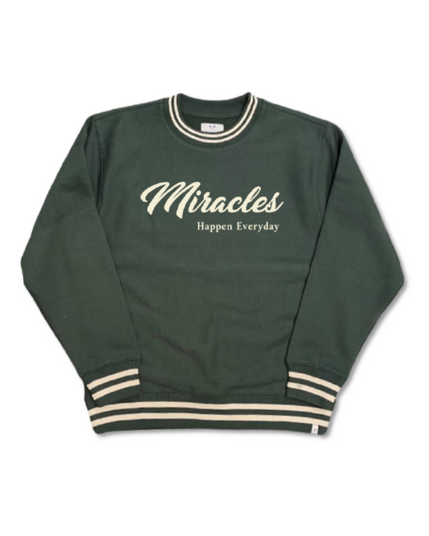 Bubba Gump | Miracles Happen | Adult Crewneck