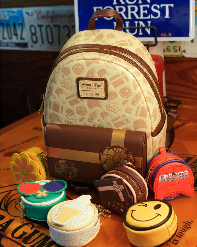 PRE-ORDER | Bubba Gump & Loungefly |Box of Chocolates | Mini Backpack