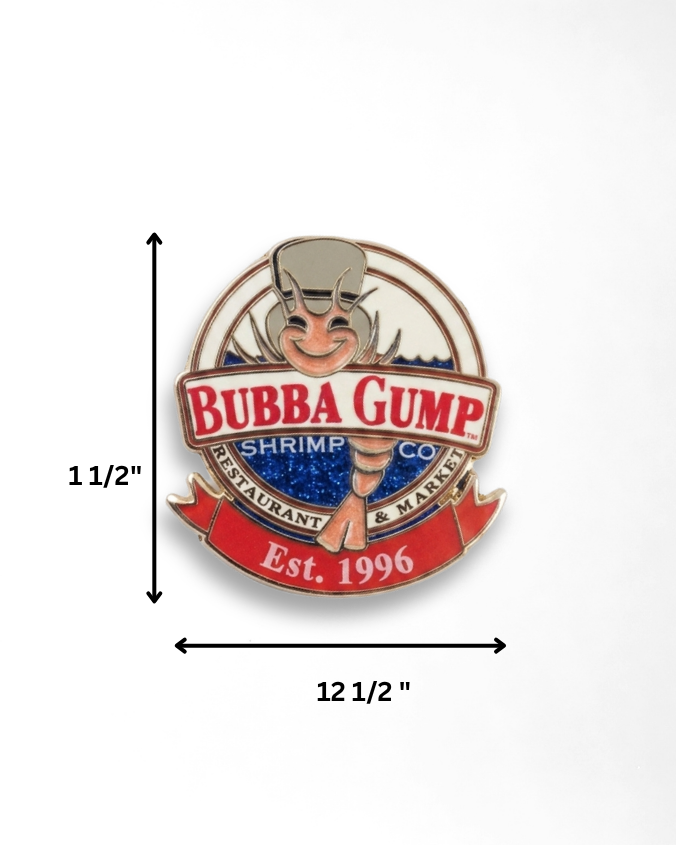Bubba Gump | Classic Logo Est 1996 | Pin