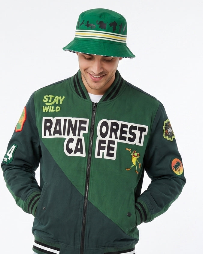 Rainforest Cafe | Stay Wild | Varsity Jacket