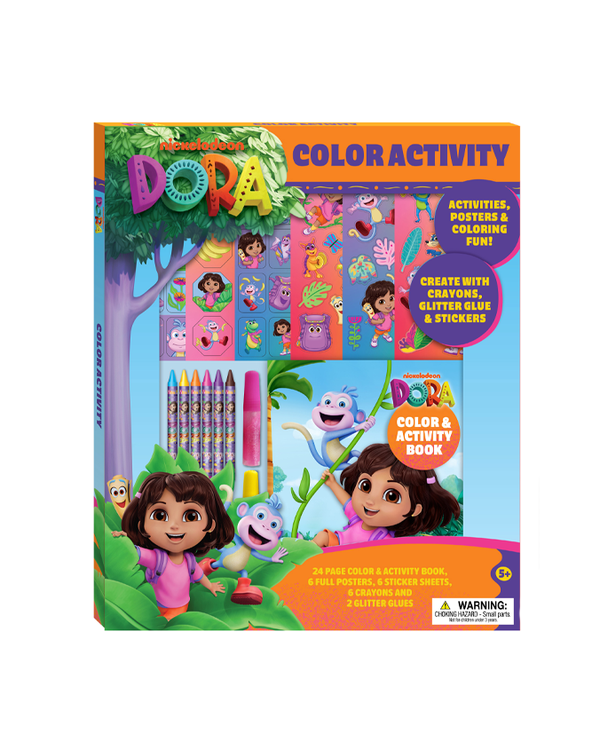 Dora x Rainforest Cafe | Color Activity Book