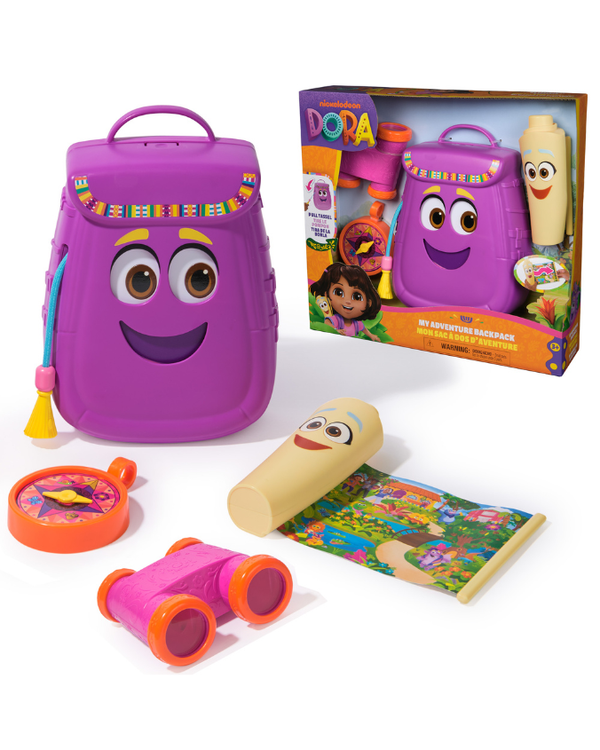 Dora The Explorer | Official My Adventure Backpack | Play Set
