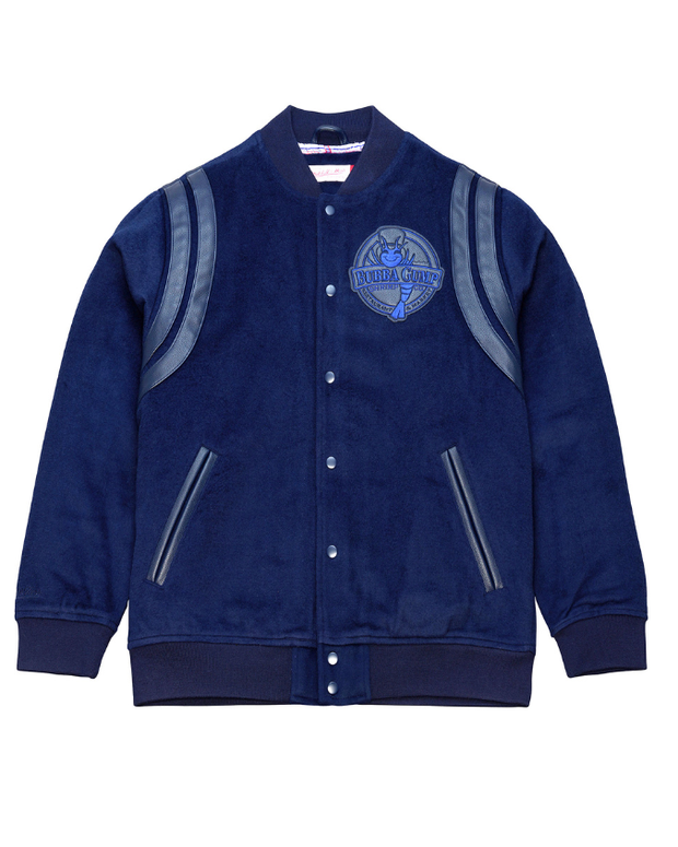 Mitchell & Ness x Bubba Gump | 30th Anniversary Quotes Lined | Varsity Jacket