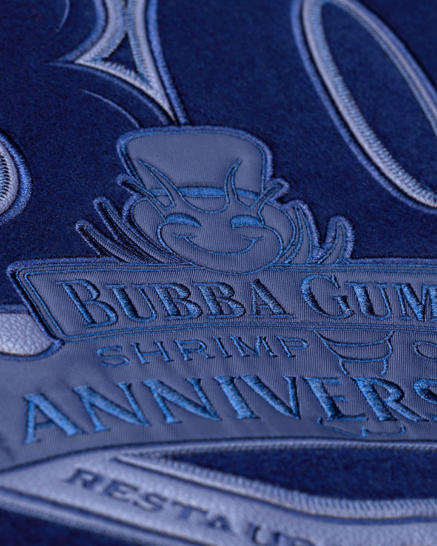 Mitchell & Ness x Bubba Gump | 30th Anniversary Quotes Lined | Varsity Jacket