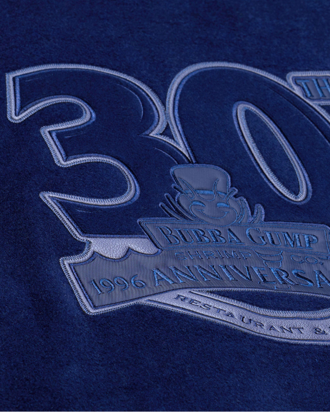 Mitchell & Ness x Bubba Gump | 30th Anniversary Quotes Lined | Varsity Jacket