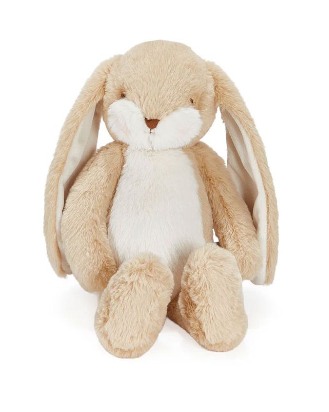 BUNNIES BY THE BAY | Little Floppy Nibble Bunny | 12"Plush Almond Joy
