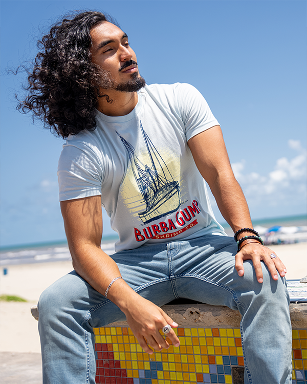 Mitchell & Ness x Bubba Gump | Boat | ADULT tee