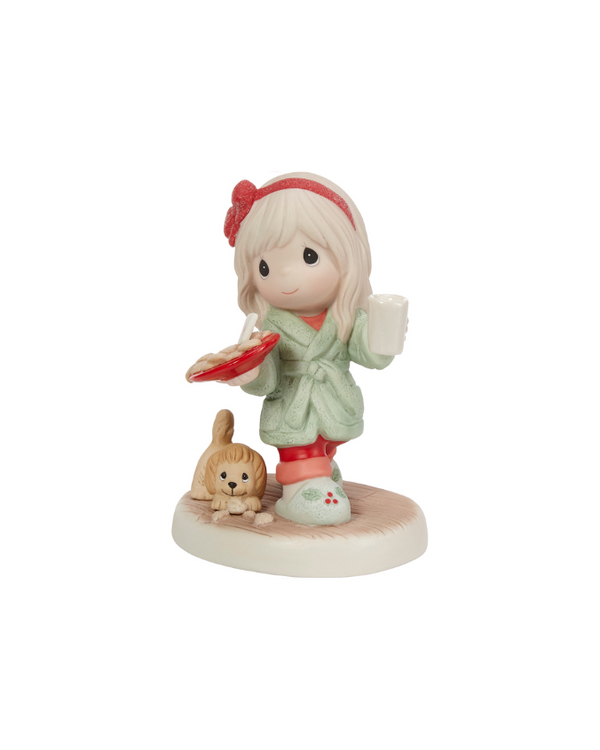 Precious Moments | Santa’s On His Way Figurine | Figurine