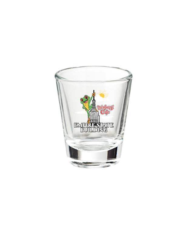 Rainforest Cafe x The Empire State Building | Cha Cha | Collector Shot Glass