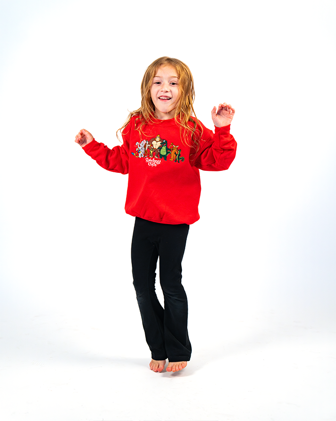 Rainforest Cafe | Wild Bunch | Youth Crewneck