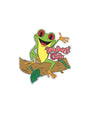 Rainforest Cafe | Cha Cha on a Branch | Chrome Sticker