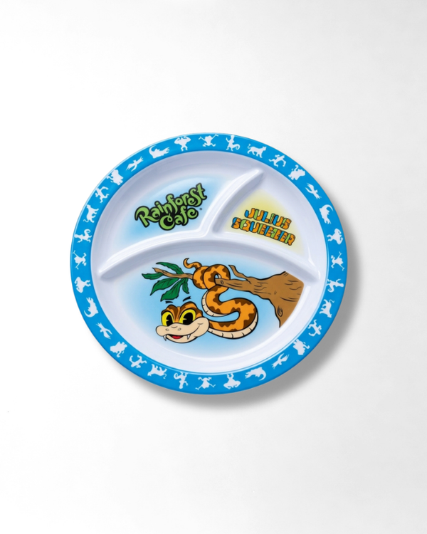 PRE-ORDER | Rainforest Cafe | Julius | Segmented Plate ~ SHIP DATE SEP 28th