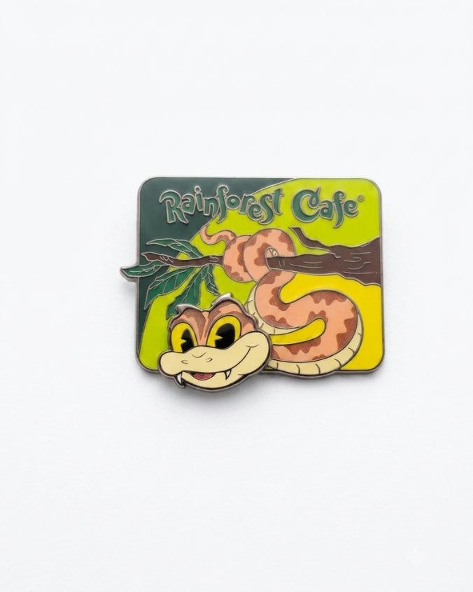 Rainforest Cafe | Julius The Snake Tree Branch| Enamel Magnet