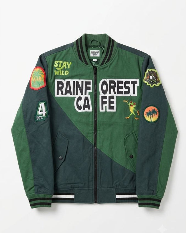 Rainforest Cafe | Stay Wild | Varsity Jacket