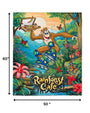 Rainforest Cafe | Skating Ozzie | Plush Blanket