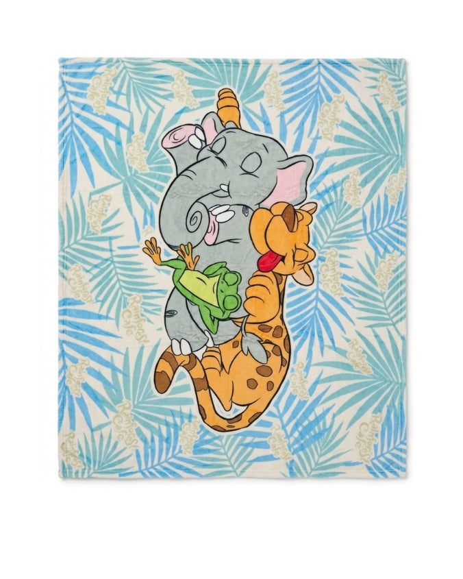 Rainforest Cafe | Sleeping Bunch | Plush Blanket
