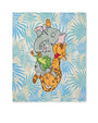 Rainforest Cafe | Sleeping Bunch | Plush Blanket