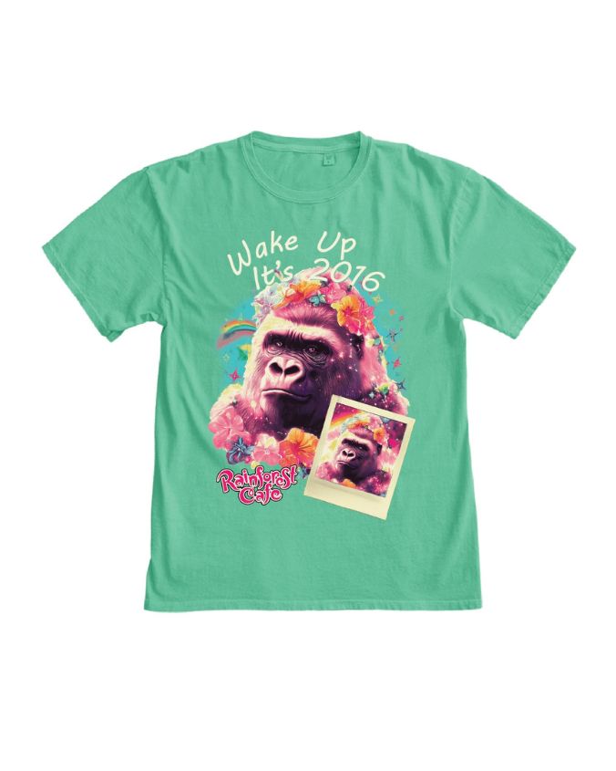 Rainforest Cafe | Wake Up It's 2016 | Adult Special Edition Tee