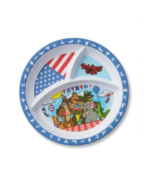 Rainforest Cafe | Americana Special Edition | Segmented Plate