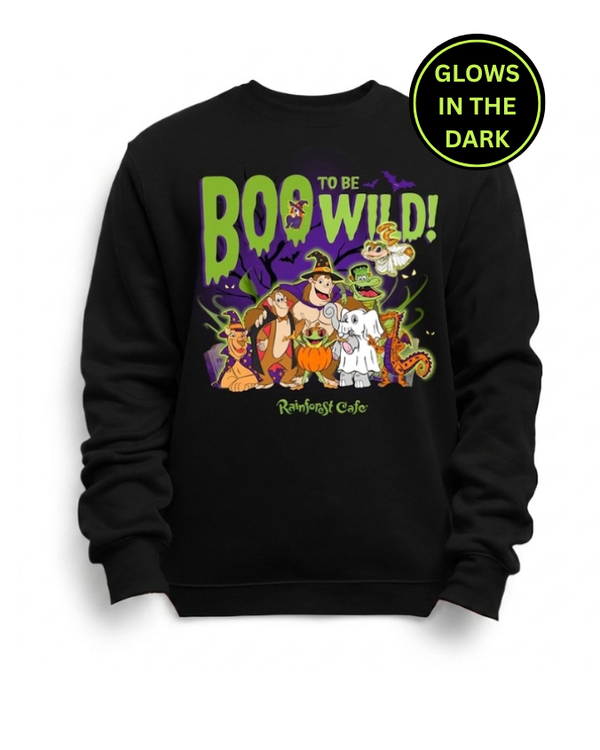 Rainforest Cafe | Boo To Be Wild! Halloween 2026 | Adult Crewneck