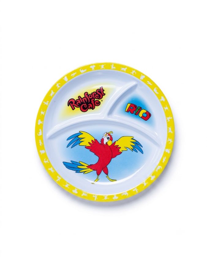 Rainforest Cafe | Rio | Segmented Plate