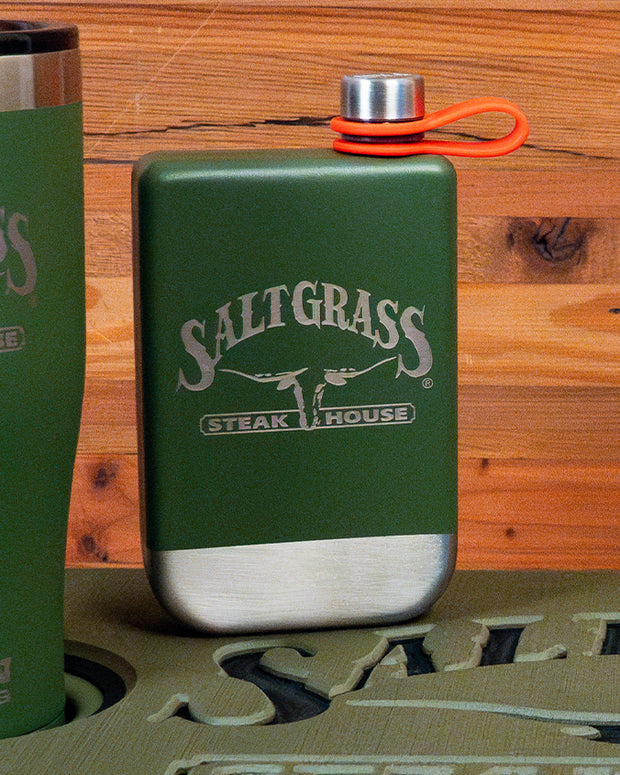 Saltgrass | Logo | Green Flask