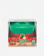 A packaged toy product labeled 'Holiday Squishy Dumplin' shown in a clear plastic box with a red and green squishy ball inside and a retail card at the bottom.