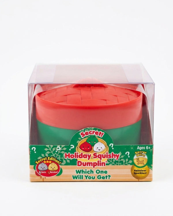 ZORBITZ | Secret Holiday Dumpling | Squishy Squeeze Toy