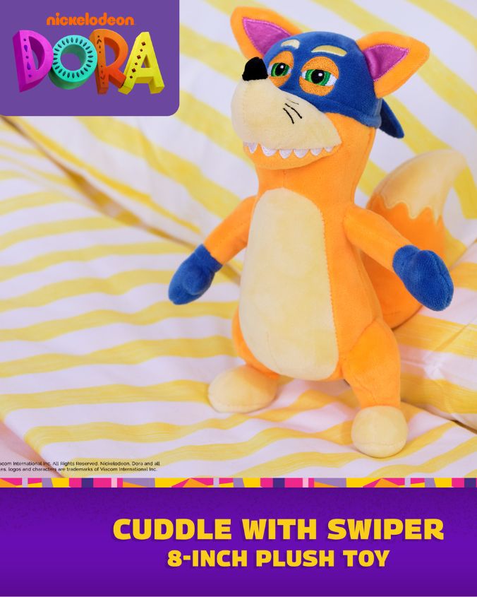 Dora The Explorer | Official Swiper Character | 8" Plush