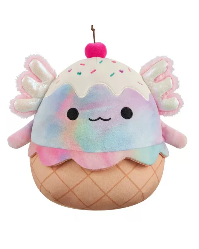 Valentine Squishmallow | Tinley the Ice Cream Axolotl | 12" Plush