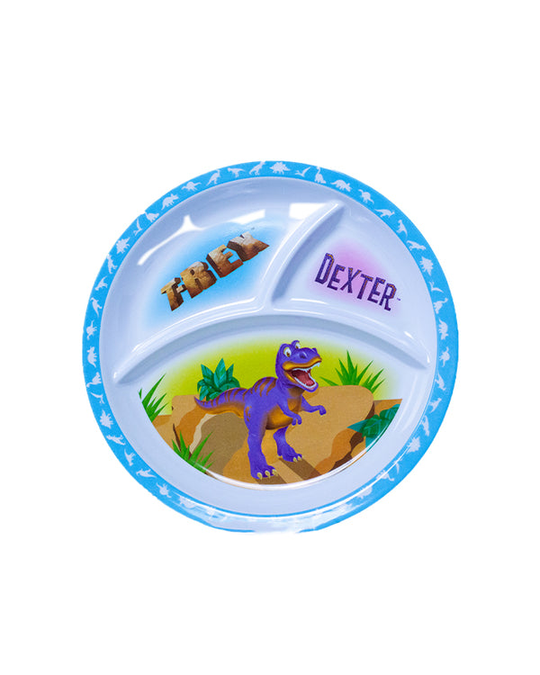 T-Rex Cafe | Dexter | Segmented Plate