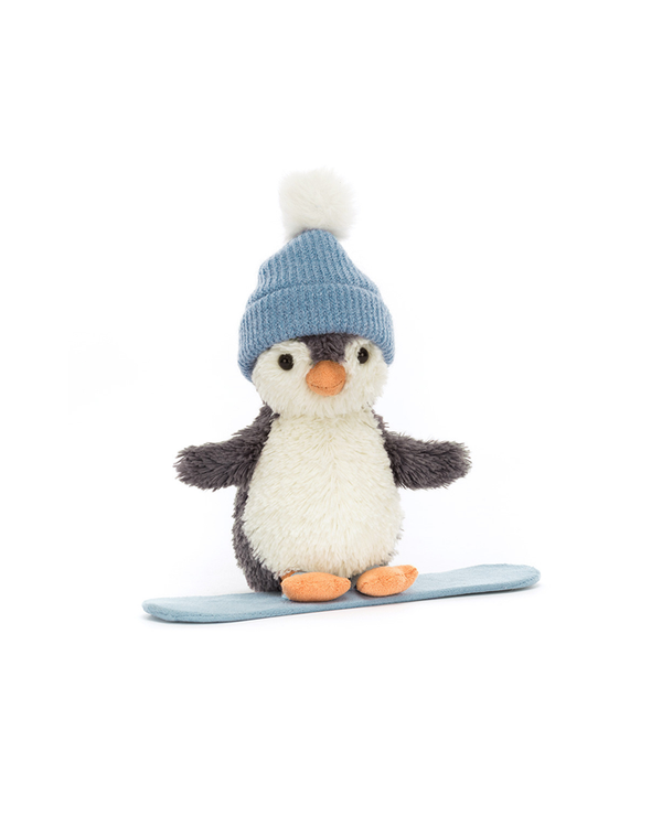 Jellycat | Peanut Penguin Snowboarding | Plush