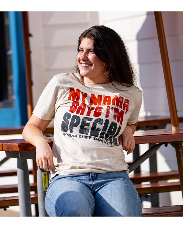 Bubba Gump | Retro Mama Says | Adult Tee