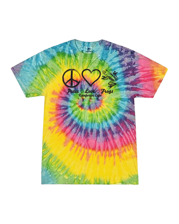Rainforest Cafe | Peace, Love, Frogs | Adult Tee - FINAL SALE