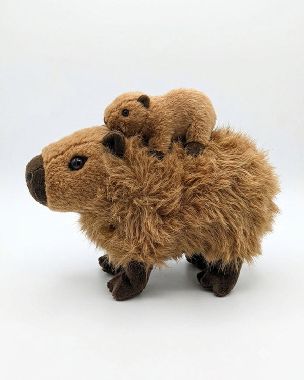 Rainforest Cafe | Mom & Baby Capibara | 9" Plush
