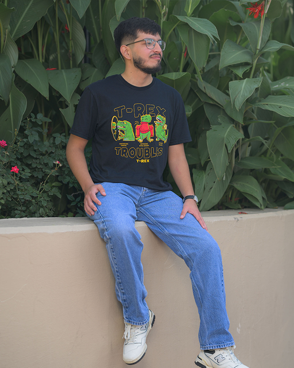 T-Rex Cafe | T-Rex Troubles | Adult Tee ~ FINAL SALE